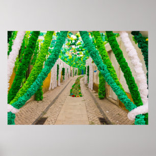 Garland Kirche Santa Maria delle Grazie Poster