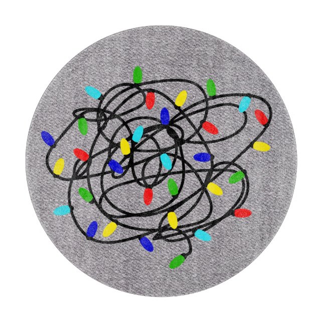 Garland Weihnachtsbeleuchtung-87878 Schneidebrett (Vorderseite)