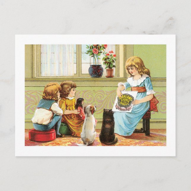 Garlandöfen und -bereiche postkarte (Vorderseite)