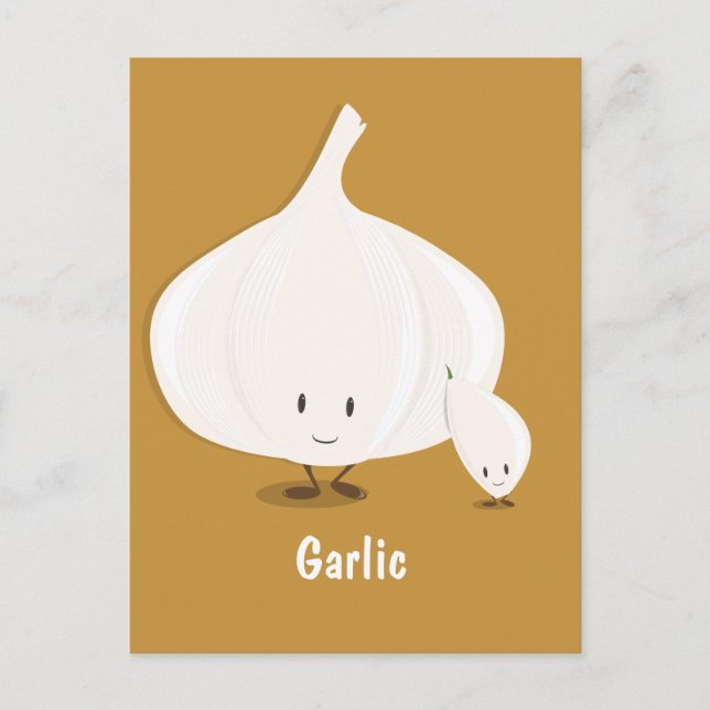Garlic and Clove characters Wird Postcard Postkarte (Vorderseite)