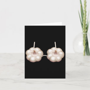 Garlic Outfit Brunnenhof Weihnachtskostüm Frauen Karte