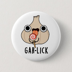 Garlick Funny Garlic Herb Pub Button