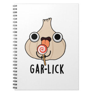 Garlick Funny Garlic Herb Pub Notizblock