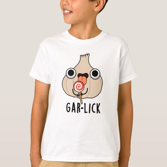 Garlick Funny Garlic Herb Pub T-Shirt (Vorderseite)