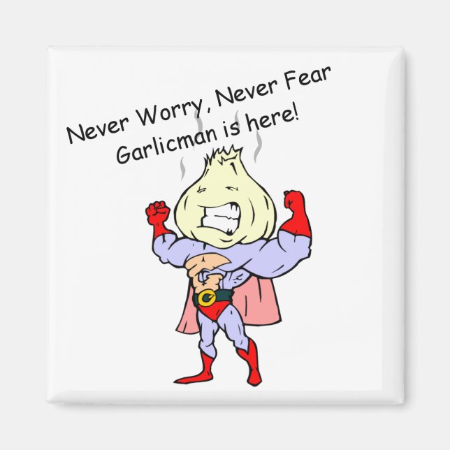 Garlicman Magnet (Vorne)
