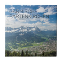 Garmisch-Partenkirchen Bavaria Alps Panorama Gesch