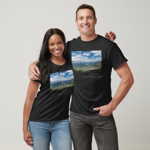 Garmisch-Partenkirchen Bavaria Alps Panorama Gesch T-Shirt