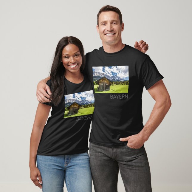 Garmisch Partenkirchen Bavaria Alps Panorama T-Shirt (Unisex)