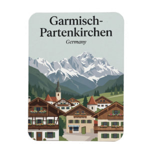 Garmisch-Partenkirchen, Deutschland Magnet