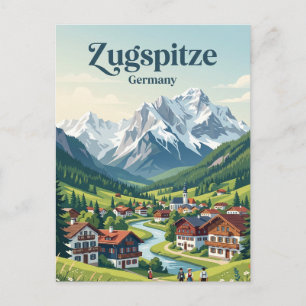 Garmisch-Partenkirchen Deutschland Postkarte