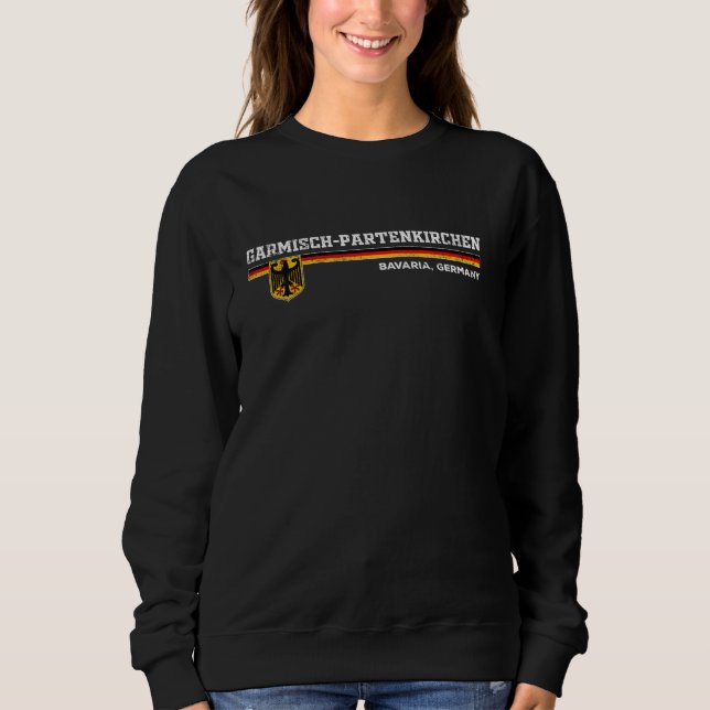 Garmisch Partenkirchen Deutschland Sweatshirt (Vorderseite)