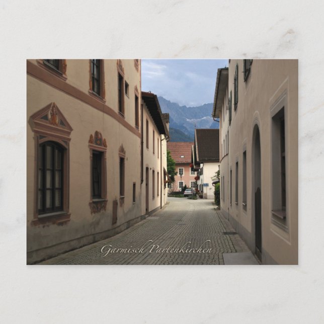 Garmisch-Partenkirchen Postkarte (Vorderseite)