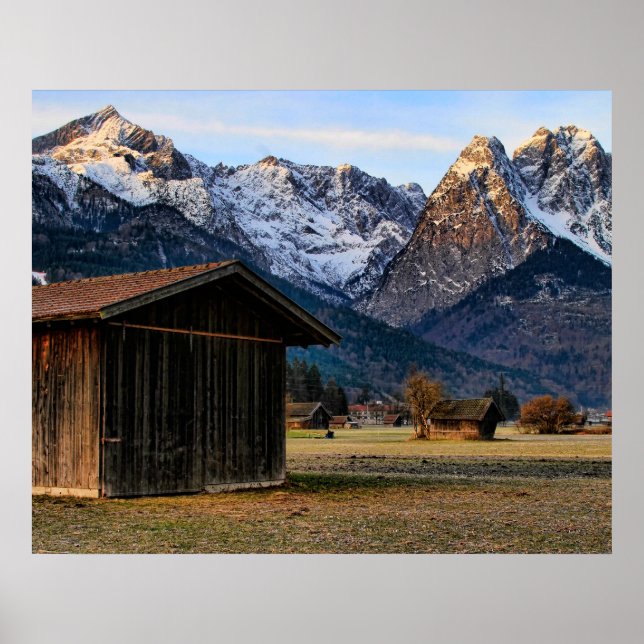 Garmisch Zugspitzeland Poster (Vorne)