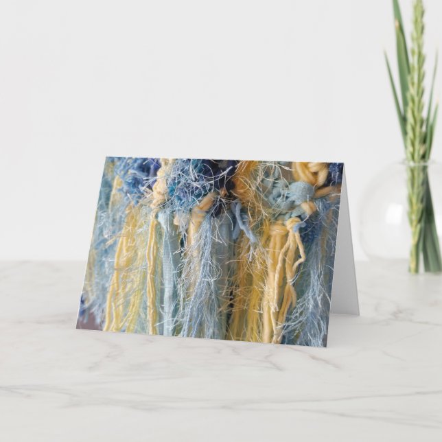 Garn-Bild-Raum-Anmerkungs-Karte Karte (Vorderseite)