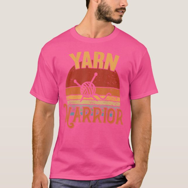 Garn Krieger  Strickgarn Häkeln T-Shirt (Vorderseite)