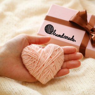 Garn & Nadel Häkeln Handgefertigt Personalisiert Permastempel