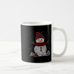 Garn-Schneemann-Nähen-Stricken-Häkeln-Quilter-Cr Kaffeetasse