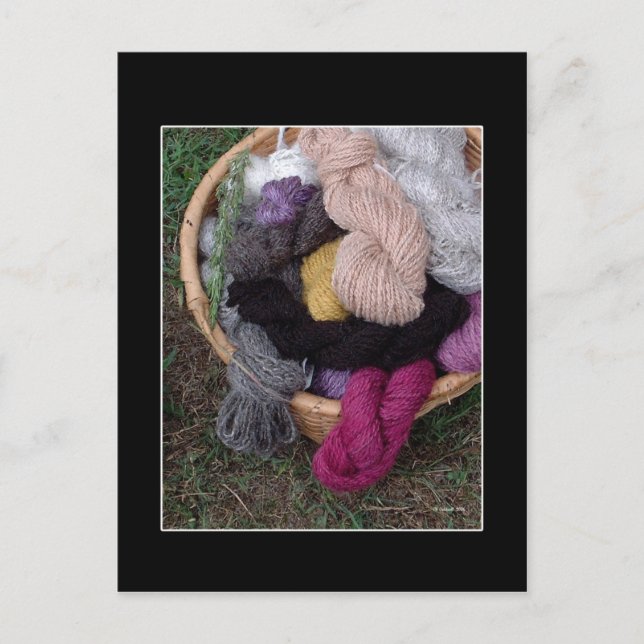 GarnBasket Postkarte (Vorderseite)
