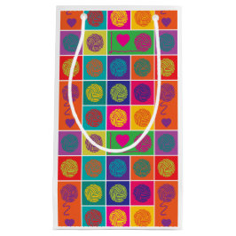 Garne, Garne, Garnblöcke, Gemustert Kleine Geschenktüte