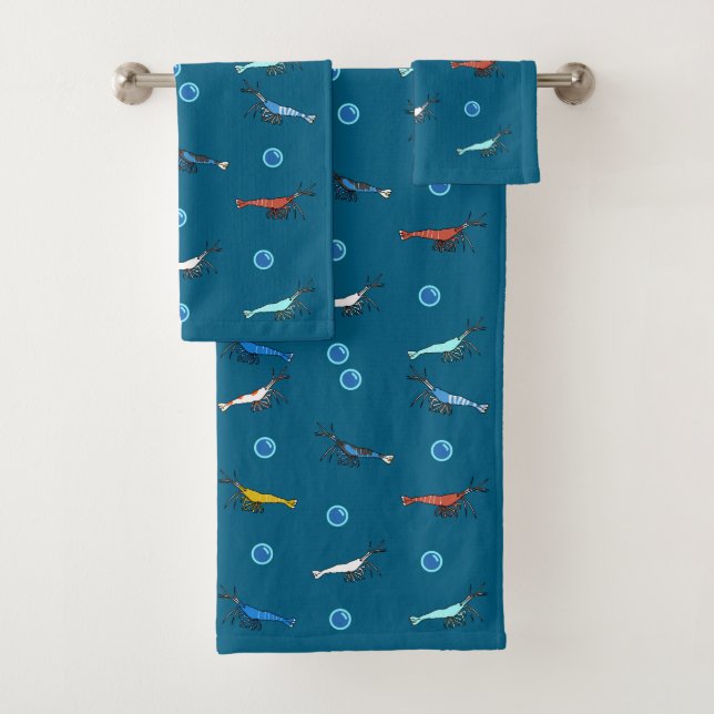 Garnele Badhandtuch Set (Insitu)