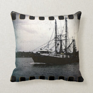 Garneleboot Kissen