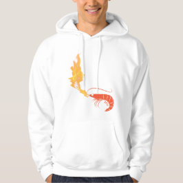 Garnelen in Flammen Hoodie