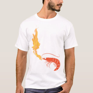 Garnelen in Flammen T-Shirt