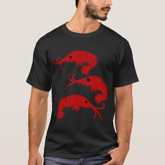 Garnelen T-Shirt (Vorderseite)