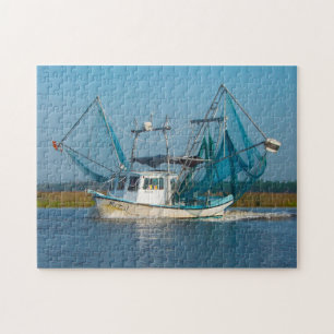 Garnelenboot Mississippi. Puzzle