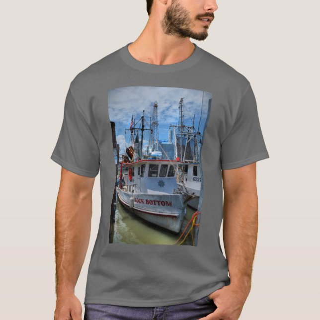 Garnelenboot  T-Shirt (Vorderseite)
