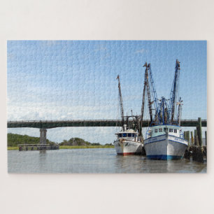 Garnelenboote Puzzle