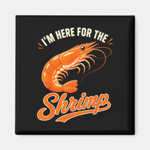 Garnelenliebhaber Cajun-Meeresfrüchte-Festival Magnet