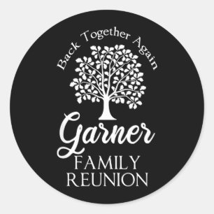 Garner-Familientreffen wieder zusammen für alle Runder Aufkleber