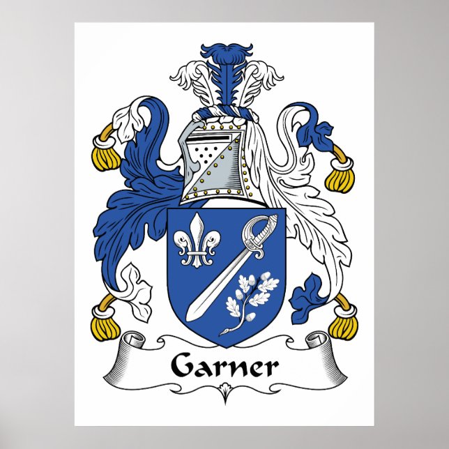 Garner Familienwappen Poster (Vorne)