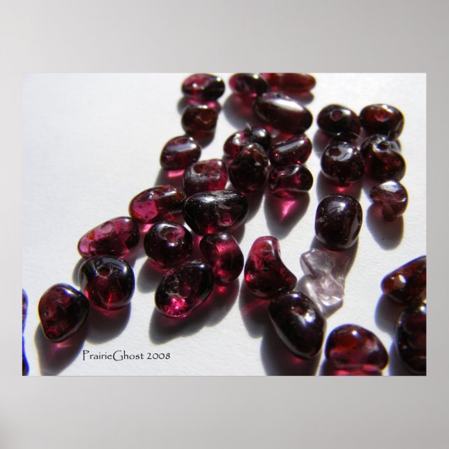 Garnet Bead Chips Poster (Vorne)