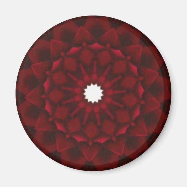Garnet Kaleidoskop Magnet (Vorne)