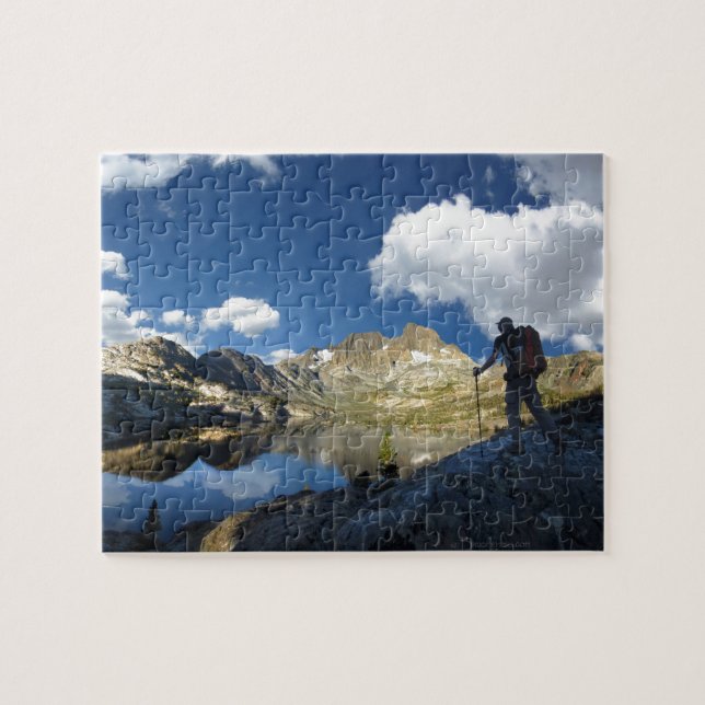Garnet Lake and Banner Peak 2 - John Muir Trail Puzzle (Horizontal)