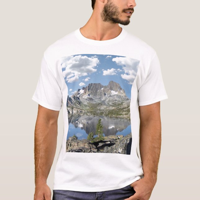 Garnet Lake and Banner Peak - John Muir Trail T-Shirt (Vorderseite)