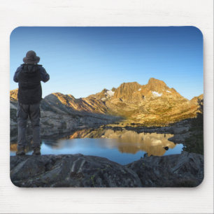 Garnet Lake Sunrise - John Muir Trail Mousepad