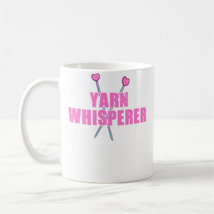 Garnflüsterer Lustiger Strickliebhaber Häkeln Kaffeetasse