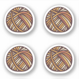 Garnkuchenaufkleber Aufkleber