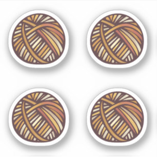 Garnkuchenaufkleber Aufkleber