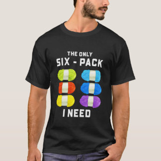 Garnliebhaber Stricken Häkeln - Das einzige Sixpac T-Shirt