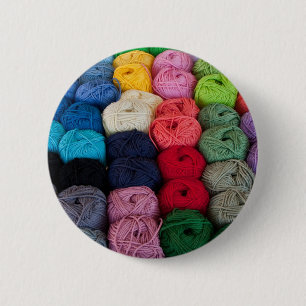 Garnspuren Button