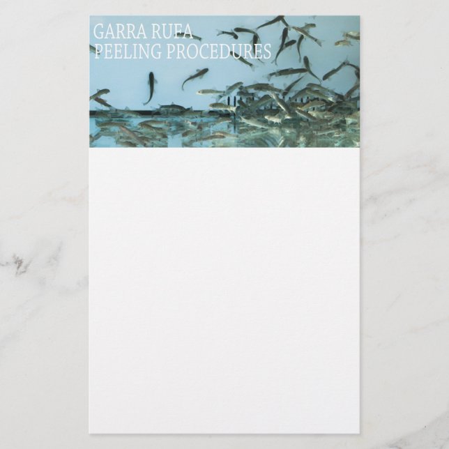 Garra Rufa Peeling Flyer (Vorne)