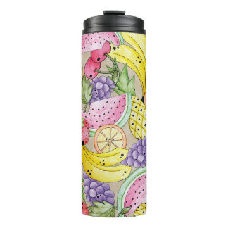 Garrafa Térmica Linha Frutas Fun Thermosbecher