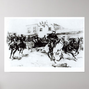 Garret bringt Billy das Kind 1880 ein Poster