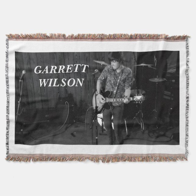 Garrett Wilson Live '25 Blanket Decke (Vorderseite)
