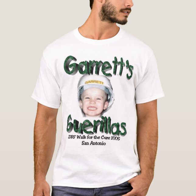 Garretts Guerilla-Shirt T-Shirt (Vorderseite)