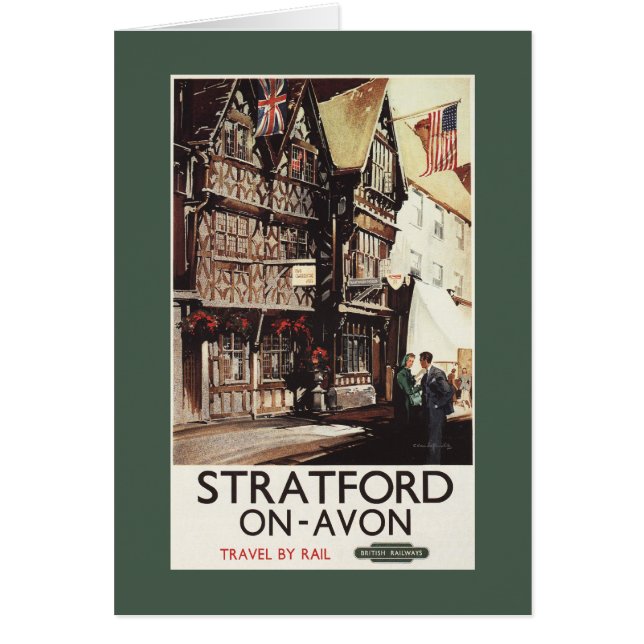 Garrick Inn und Harvard House Rail Poster (Vorne)